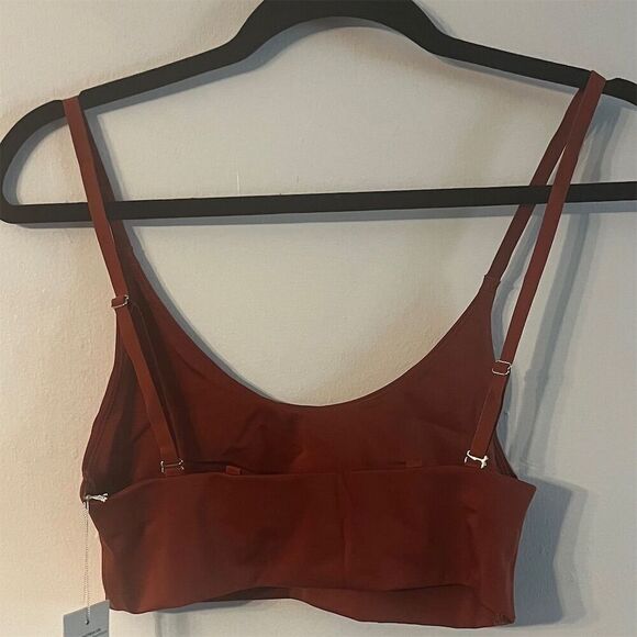 We Are HAH Hot As Hell Bronze Bralette Cami Adjustable Straps Sz M NWT - Picture 4 of 6